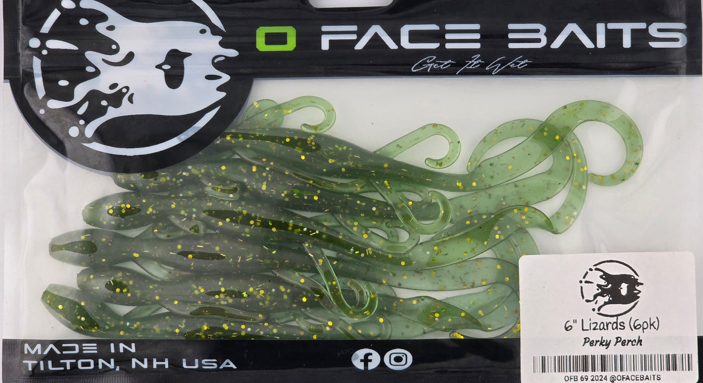 6" Lizards (6pk)