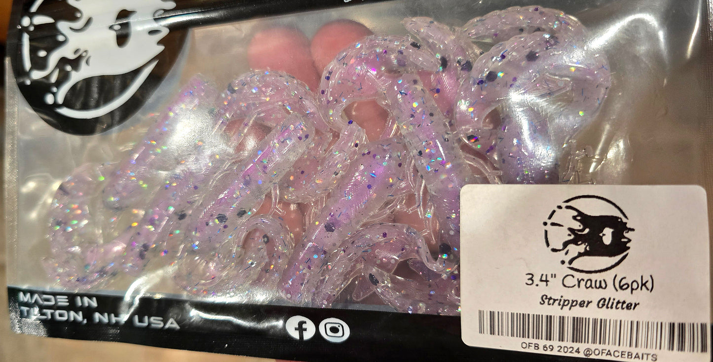 3.4" Craw (6pk)