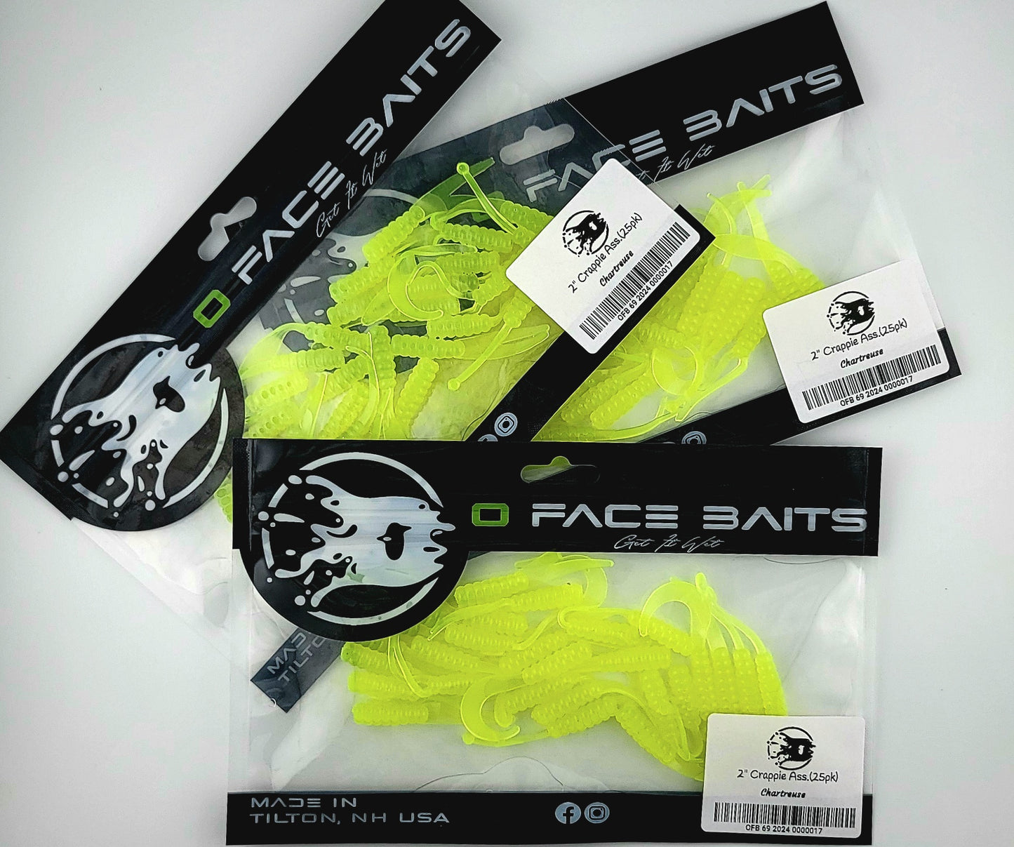 2" Crappie ass. (25PK)