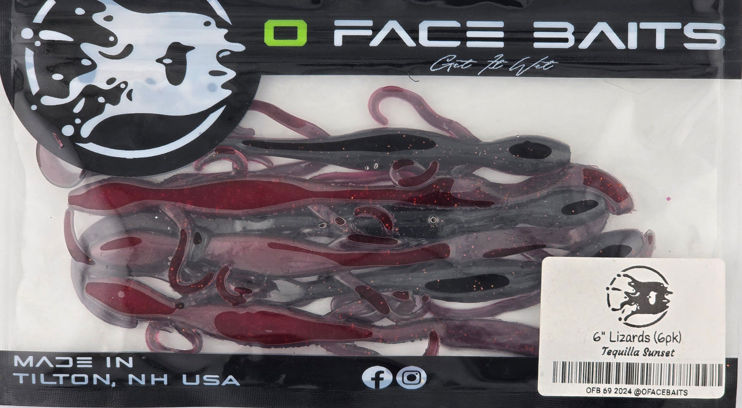 6" Lizards (6pk)