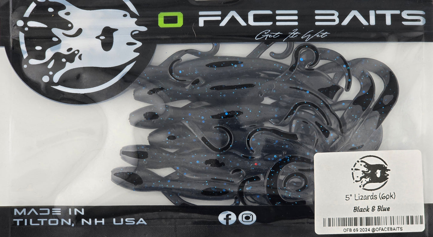 6" Lizards (6pk)